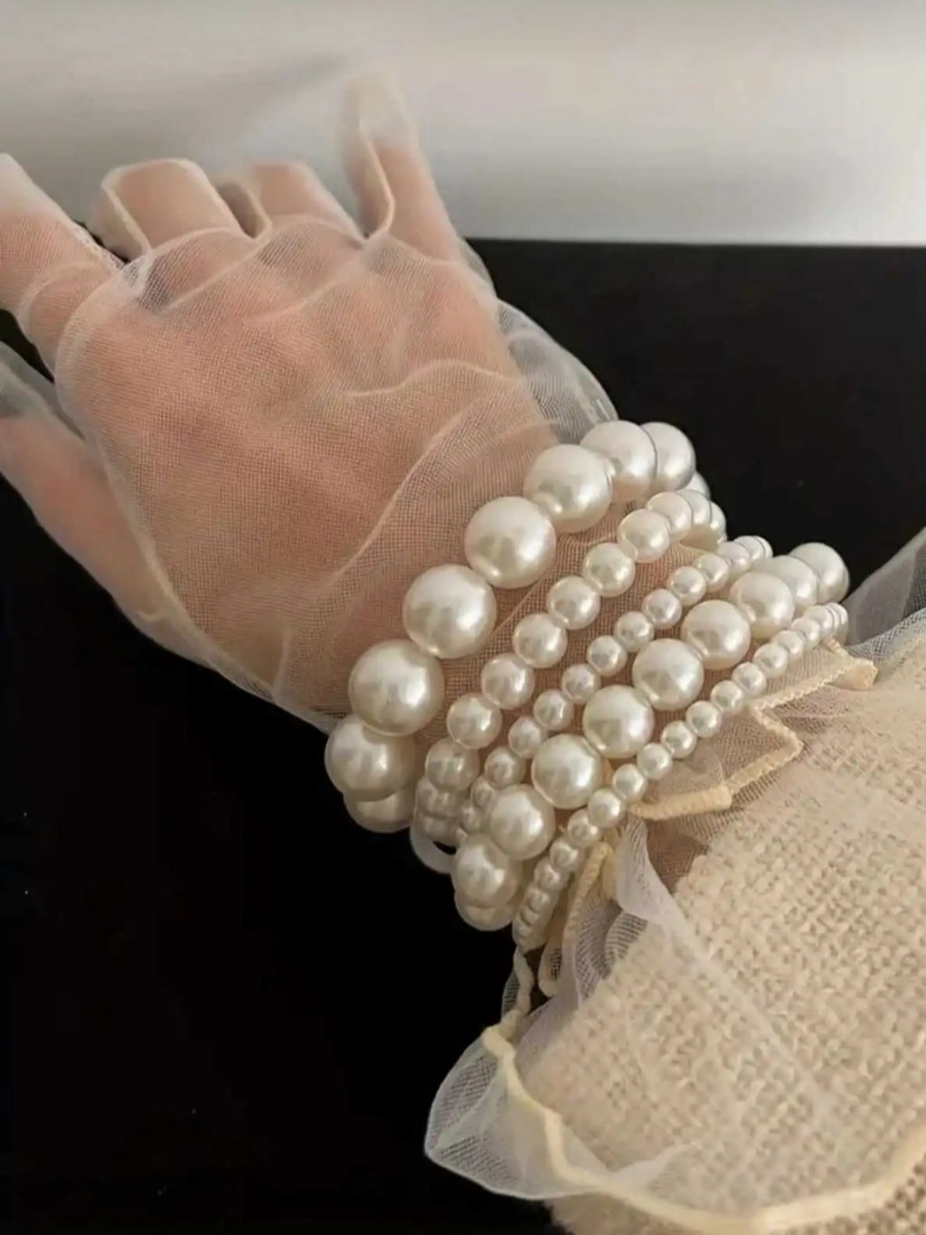 10'lu İnci Bileklik Seti