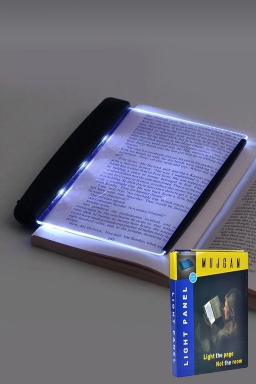 LED Işıklı Kitap Okuma Ayracı